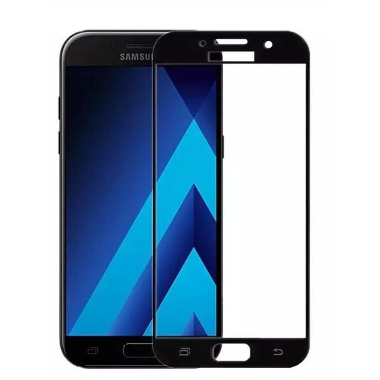 TEMPERED GLASS SAMSUNG A5 2017/A520 / BACKCOVER SAMSUNG A5 2017/A520