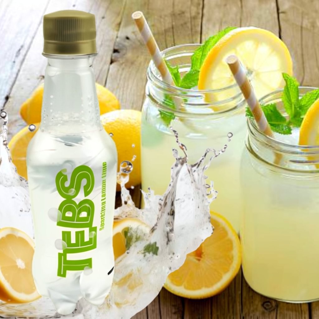 Minuman Tebs / Sparkling Lemon Lime / Minuman Bersoda Lemon Lime / 300ml