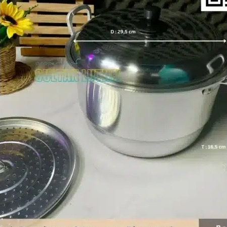 Panci Dandang Steamer Ekonomi 26 Cm Paramount