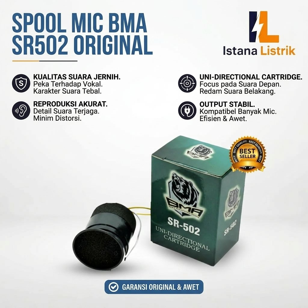 SPOOL MIC BMA SR502 ORIGINAL