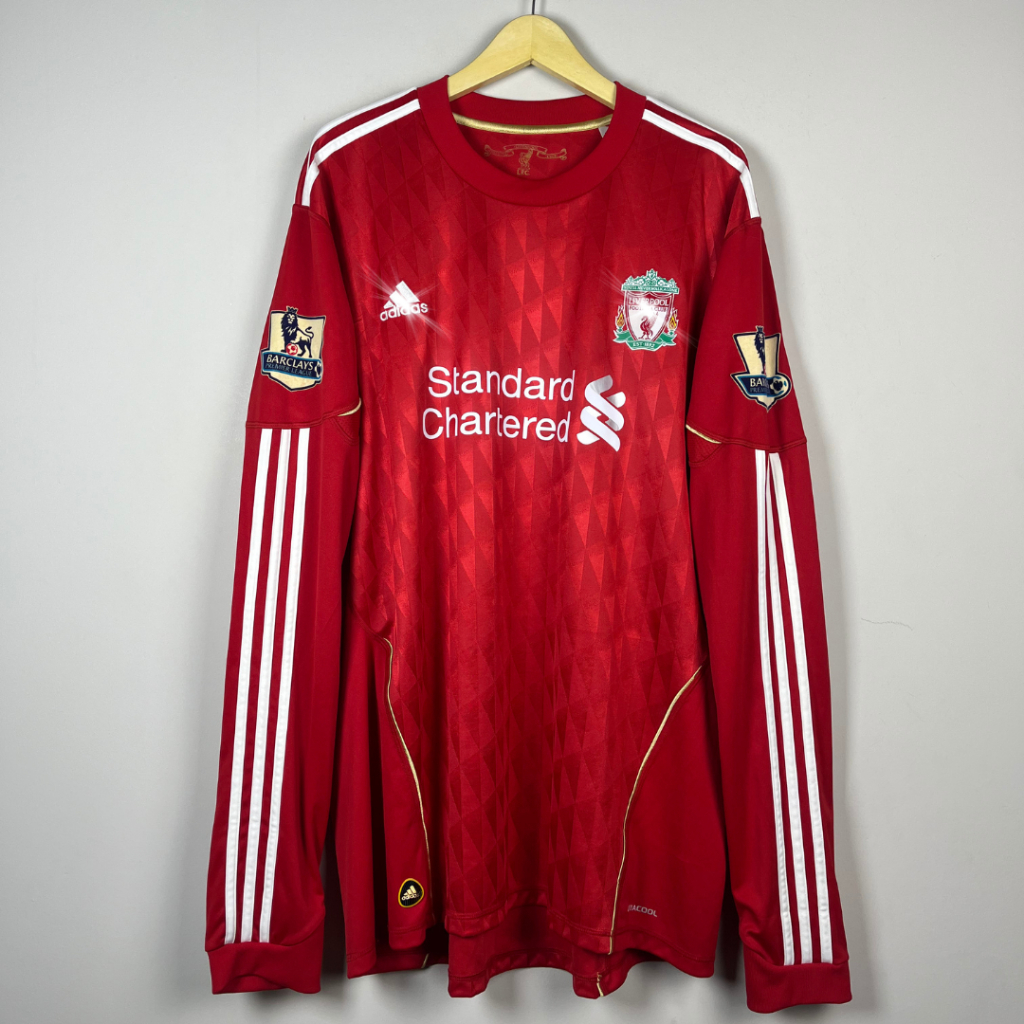 Jersey L1verpool Home 10/12 Long Sleeve Fernando Torres Original Size 2XL