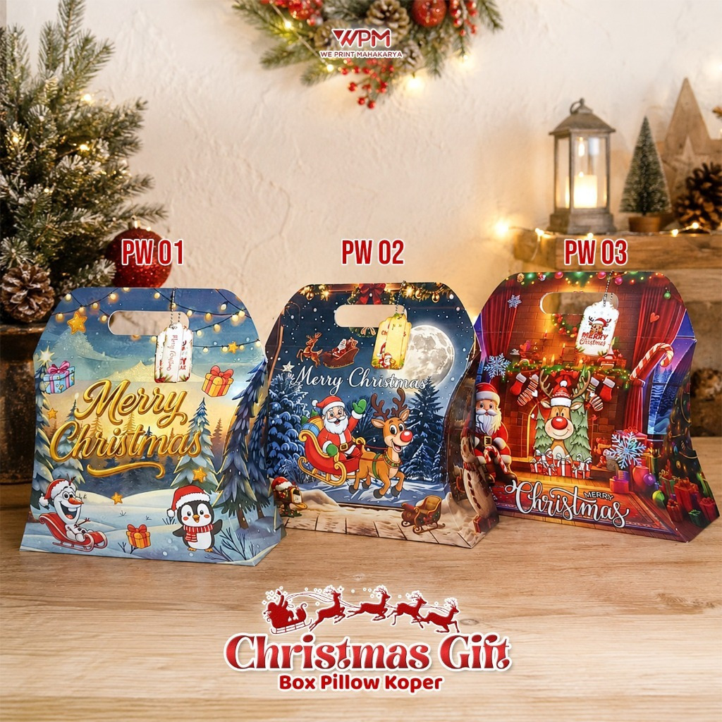GOODIE BAG NATAL / PAPERBAG NATAL / KOTAK NATAL CUSTOM / CUSTOM KOTAK NATAL ..