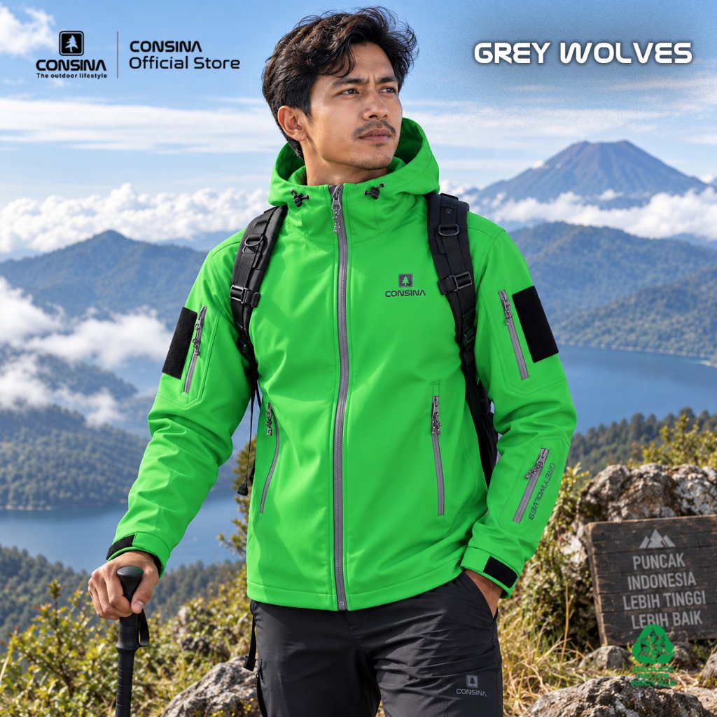 Jaket GREY WOLVES consina