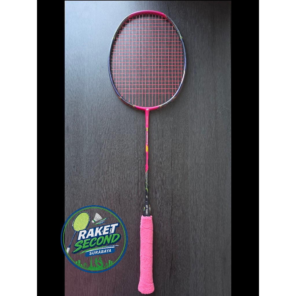 Yonex Voltric Z-Force ii LCW Pink 3UG5 ZF2 3U G5 Original Second / Bekas Badminton Raket ZForce2 ZFo
