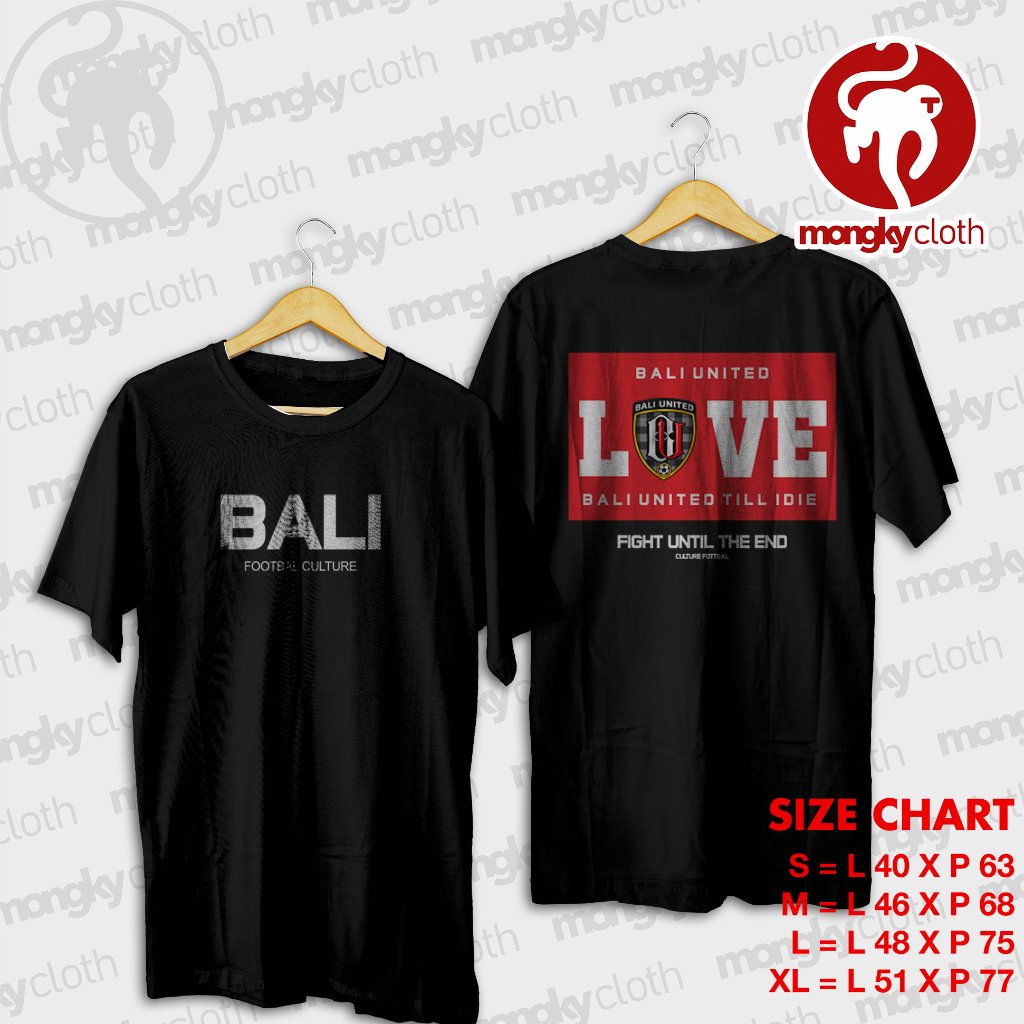 KAOS BALI UNITED - KAOS SUPPERTOR BALI UNITED