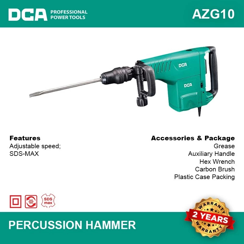 DCA AZG10 MESIN BOBOK BETON JACK DEMOLITION PERCUSSION HAMMER AZG10 - DCA AZG10