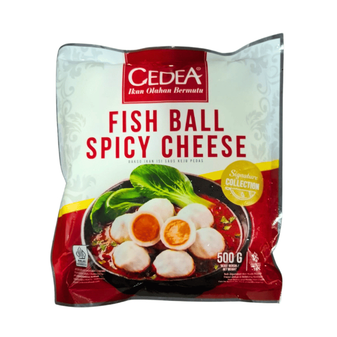 Cedea fish ball spicy cheese 500 gr