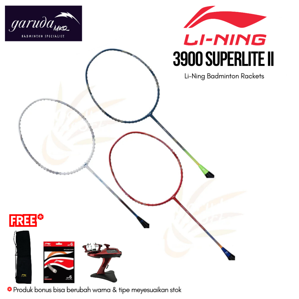 RAKET BADMINTON LINING G-Force 3900 Superlite II / RAKET BULUTANGKIS / RAKET LINING G Force 3900 Sup
