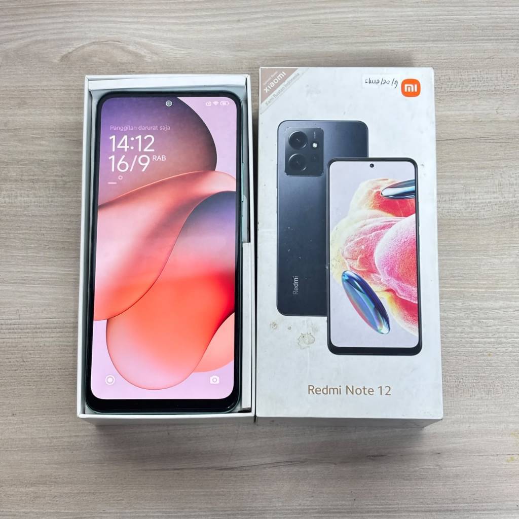 XIAOMI REDMI NOTE 12 – RAM 8+4GB – ROM 128GB – AMOLED 120Hz – NFC – 5000mAh