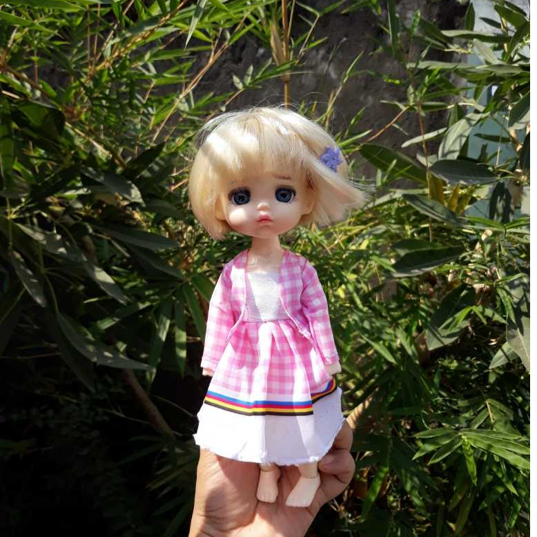 Boneka Doll BJD Ori Doris 30cm Full Set Minus sesuai deskripsi