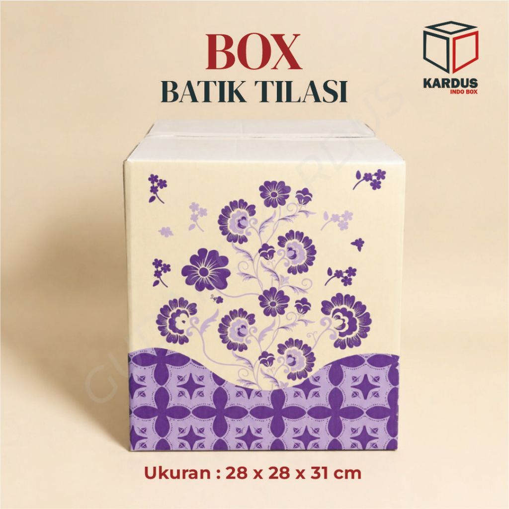 KARDUS PARCEL – BOX HAMPERS BESAR / BINGKISAN LEBARAN/BATIK/IDUL FITRI