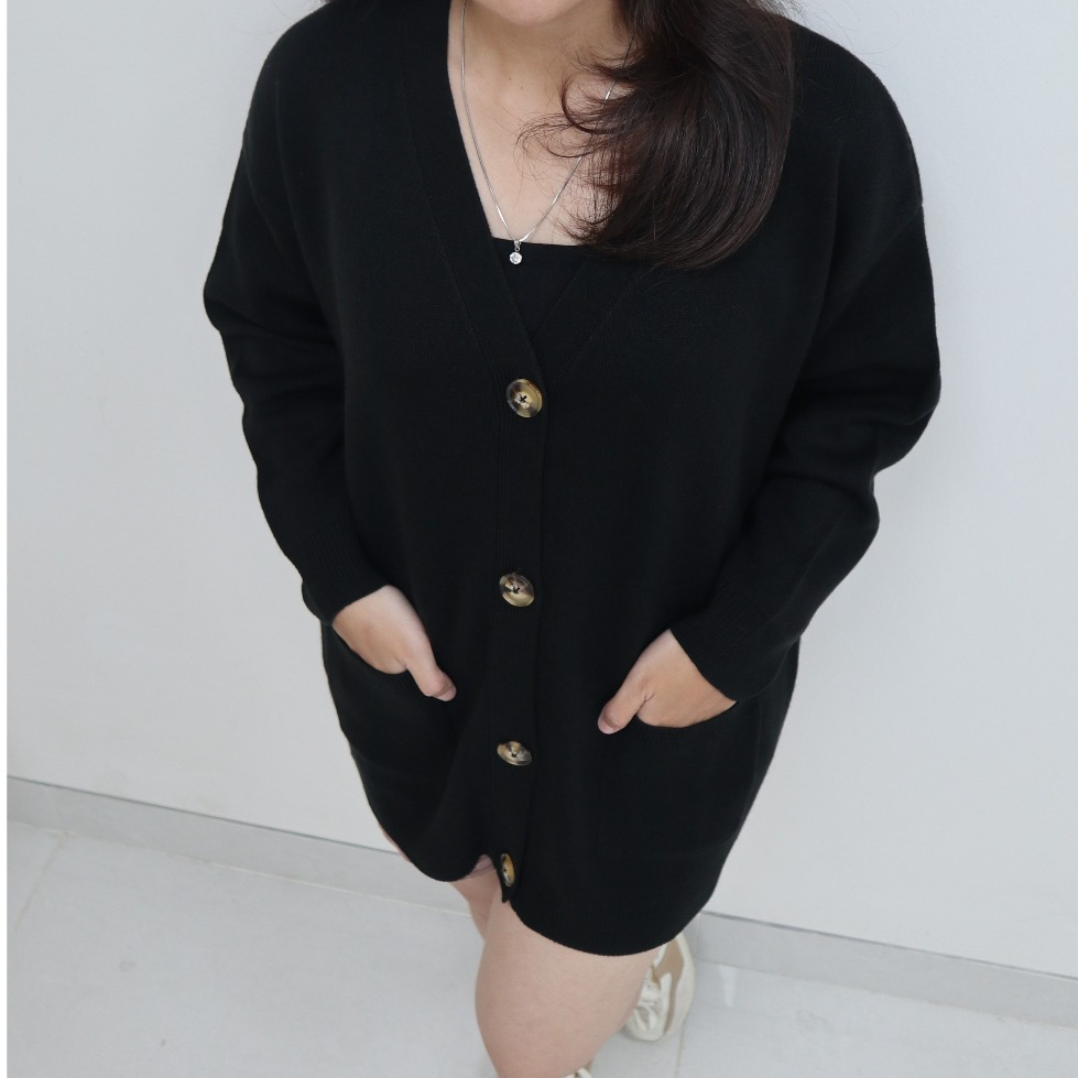 Slover - Yumi Cardigan - Korean Knit Cardigan - Rajut Premium
