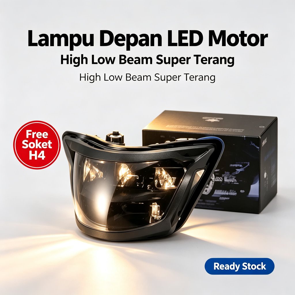 Zhipat Head Lamp PNP Tinggal Pasang Lampu Depan Yamaha Y15 Y15Z Y15ZR Jupiter MX King 150 V1 MX NEW1