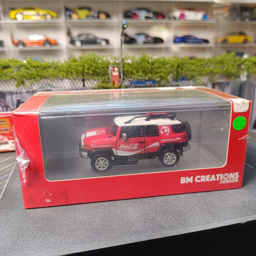 BM Creations Junior Coca-Cola Toyota FJ Cruiser
