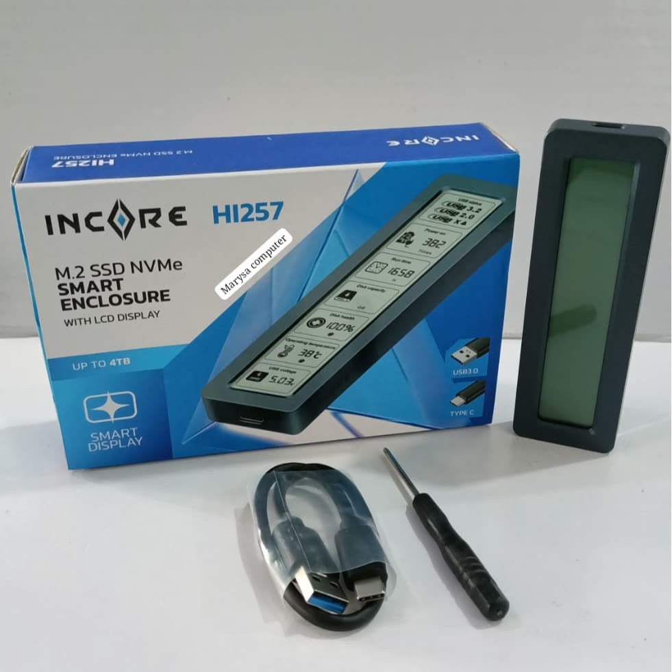 CASING SSD INCORE HI257 NVEME M.2