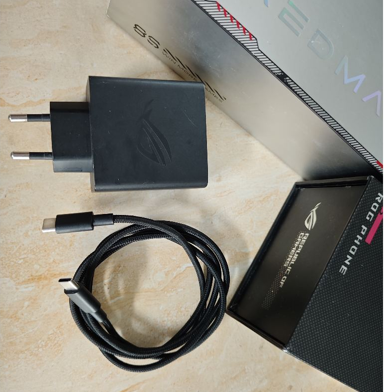 CHARGER ORIGINAL ROG 5 6 7 8 9 MULUS MURAH BAWAAN HANDPHONE