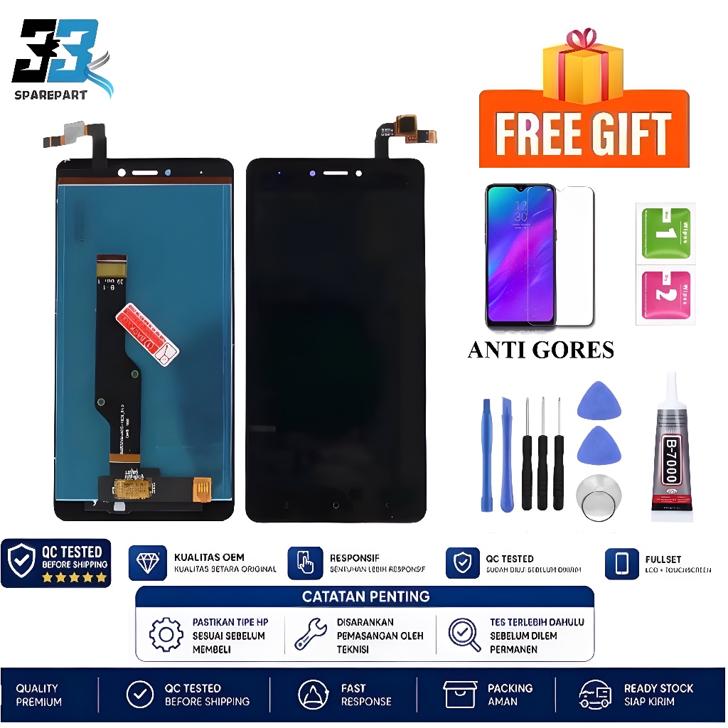LCD TOUCHSCREEN REDMI NOTE 4X SNAPDRAGON ORI LCD FULLSET