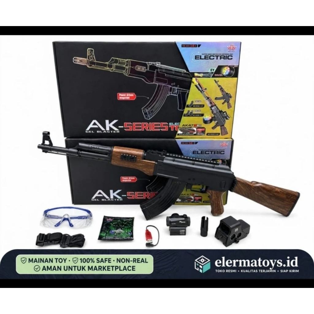 AK-47 Edukasi Mainan anak