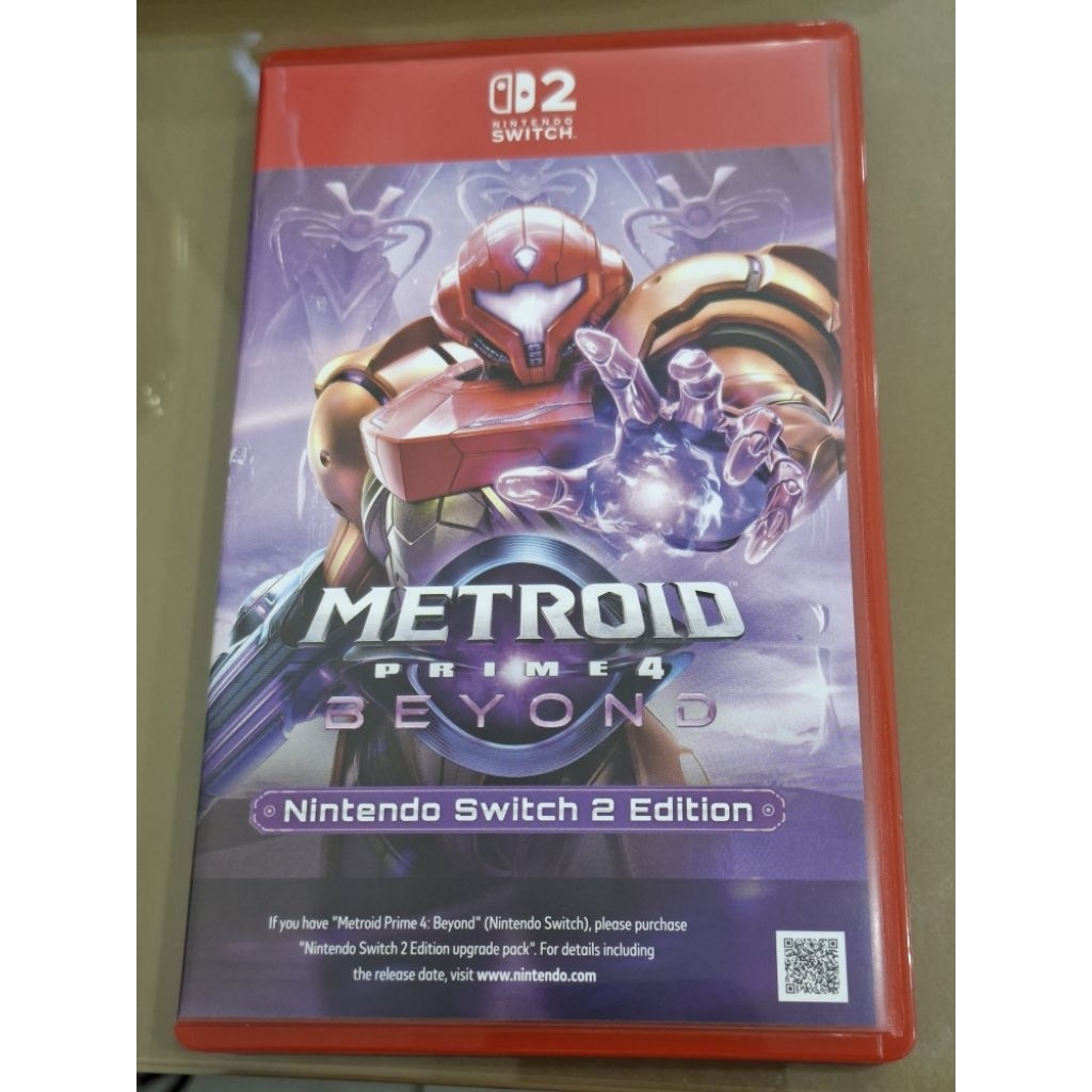 Metroid Prime 4 Beyond Nintendo switch 2 kaset fisik catridge