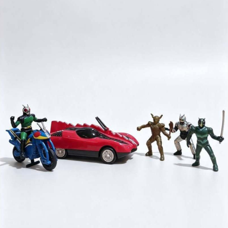 Action Figure Kamen Rider Black Jendral Jack Shadowmoon Rideron