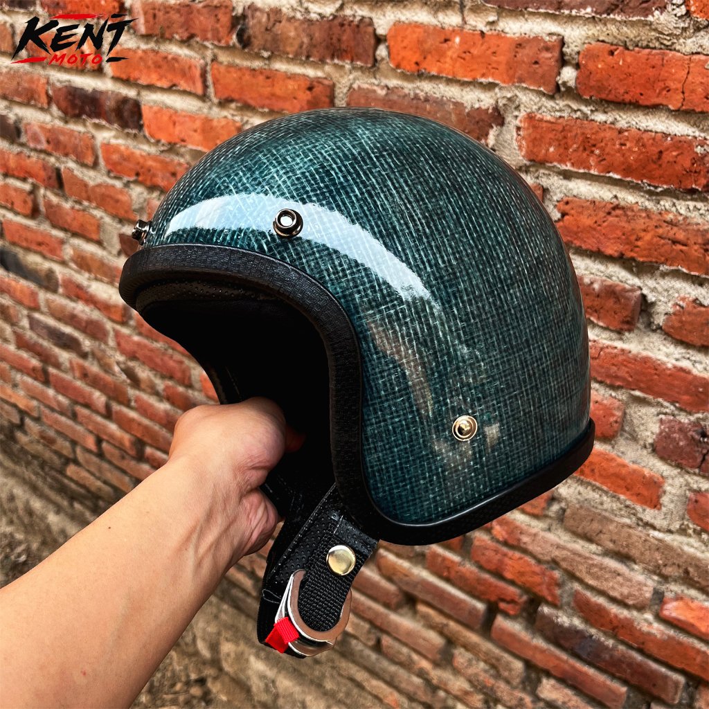 Helm Slimhead Raw Custom Edisi Pertalite Fiberglass
