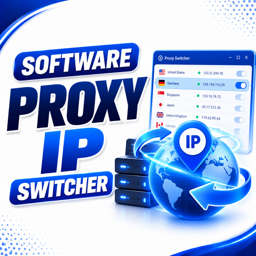 Software Proxy Switcher Pro Tools Aplikasi Proxy Manager IP Switcher Network Proxy & Connection Mana