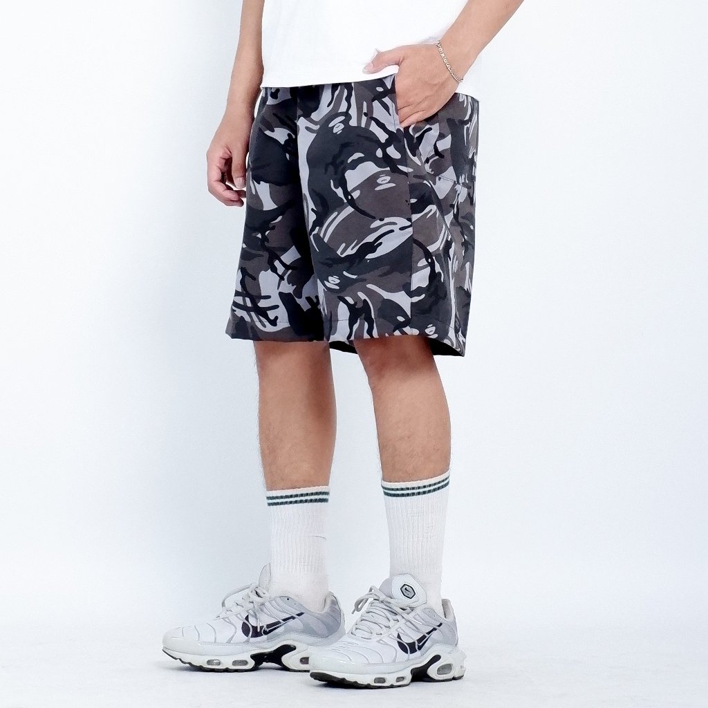 Pancloth Sport Broadshort Loreng Camo / Short pants loreng / Celana Pendek Loreng / Boxer Loreng / S