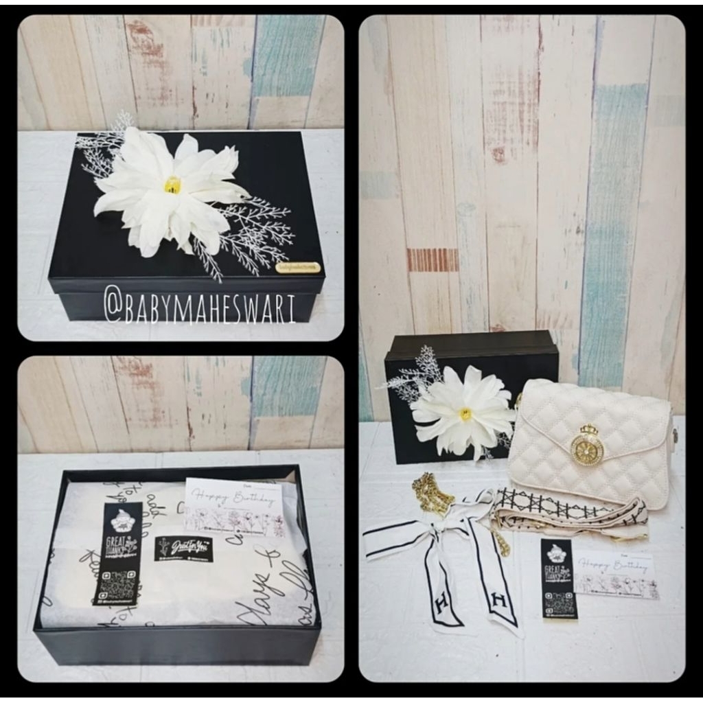 Kado Tas Slempang Wanita Premiun / kado ultah / kado nikah