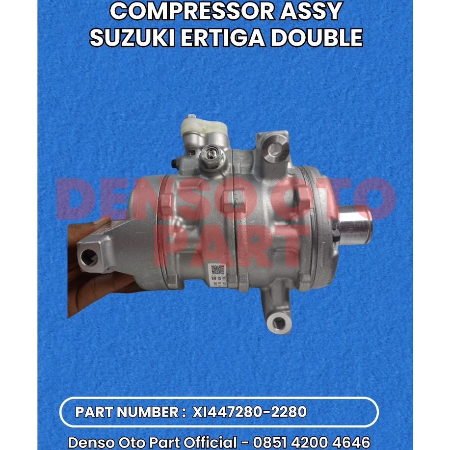 COMPRESOR DENSO SUZUKI ERTIGA DOUBLE BLOWER