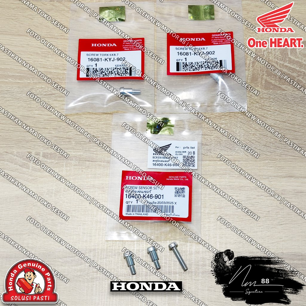 Baut Sensor TPS IACV TB Throttle Body All BeAT All Vario All Scoopy Spacy Genio Stylo ADV PCX 150 16