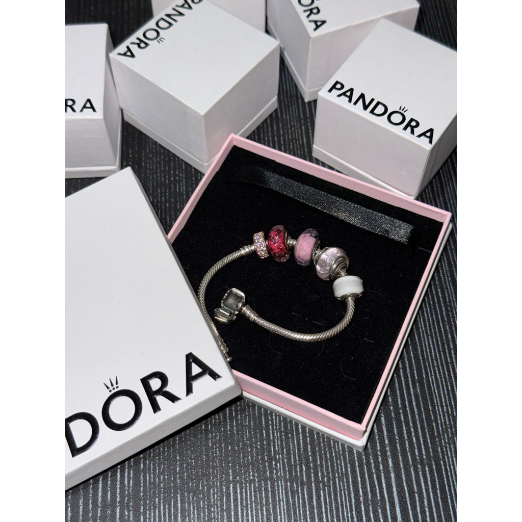 Preloved Pandora Bracelet and Charm