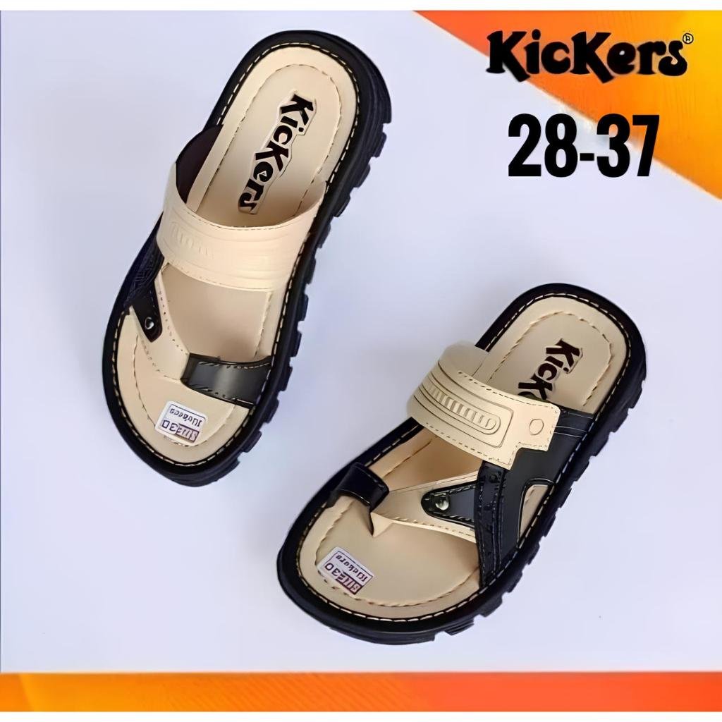 sandal anak sandal kulit anak 26-37 / sandal kulit anak terbaru / sandal anak