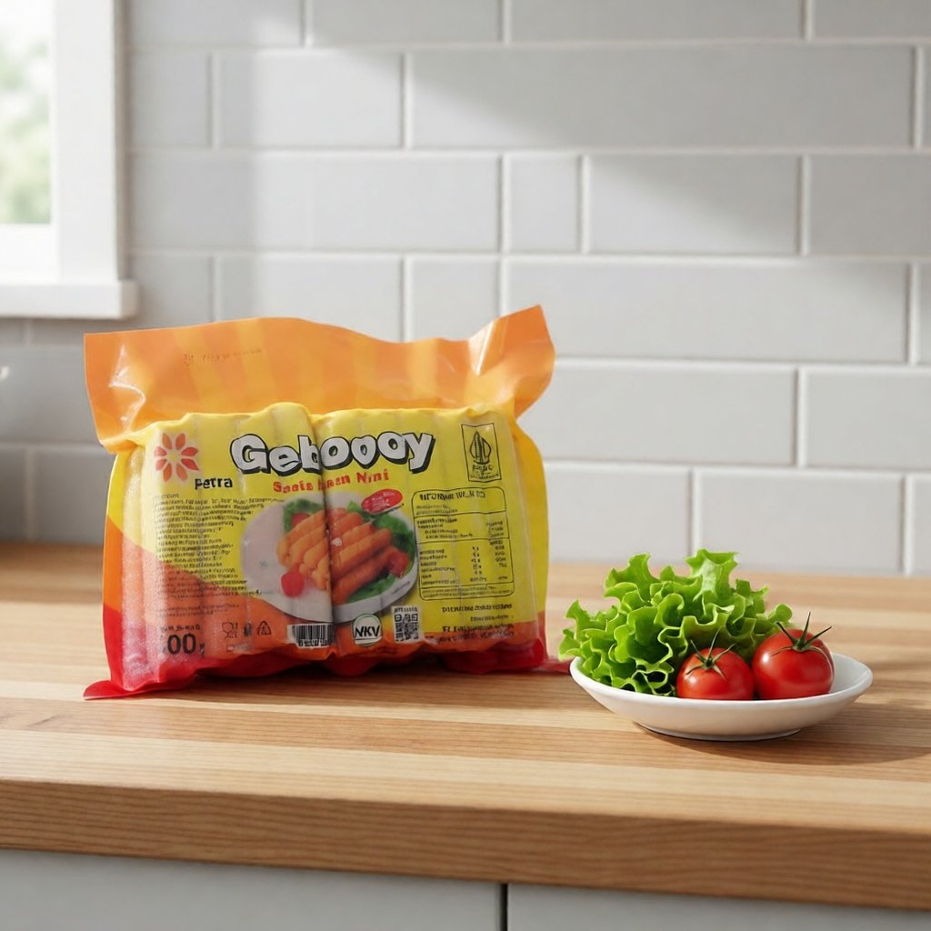 Sosis ayam geboy mini/ geboy mini/sosis geboy isi 30 & 62