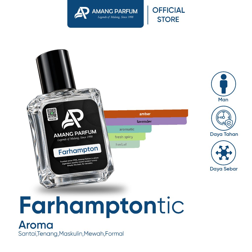HMNS FARHAMPTON by AMANG PARFUM - Parfum Pria Original  |  HMNS - FARHAMPTON