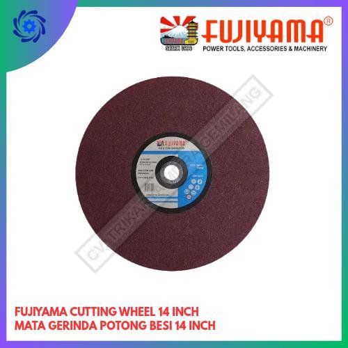 FUJIYAMA Cutting Wheel 14 Inch Mata Potong Besi Gerinda Cut Off 14 Inch Mata Cutting Besi 14 Inch 35