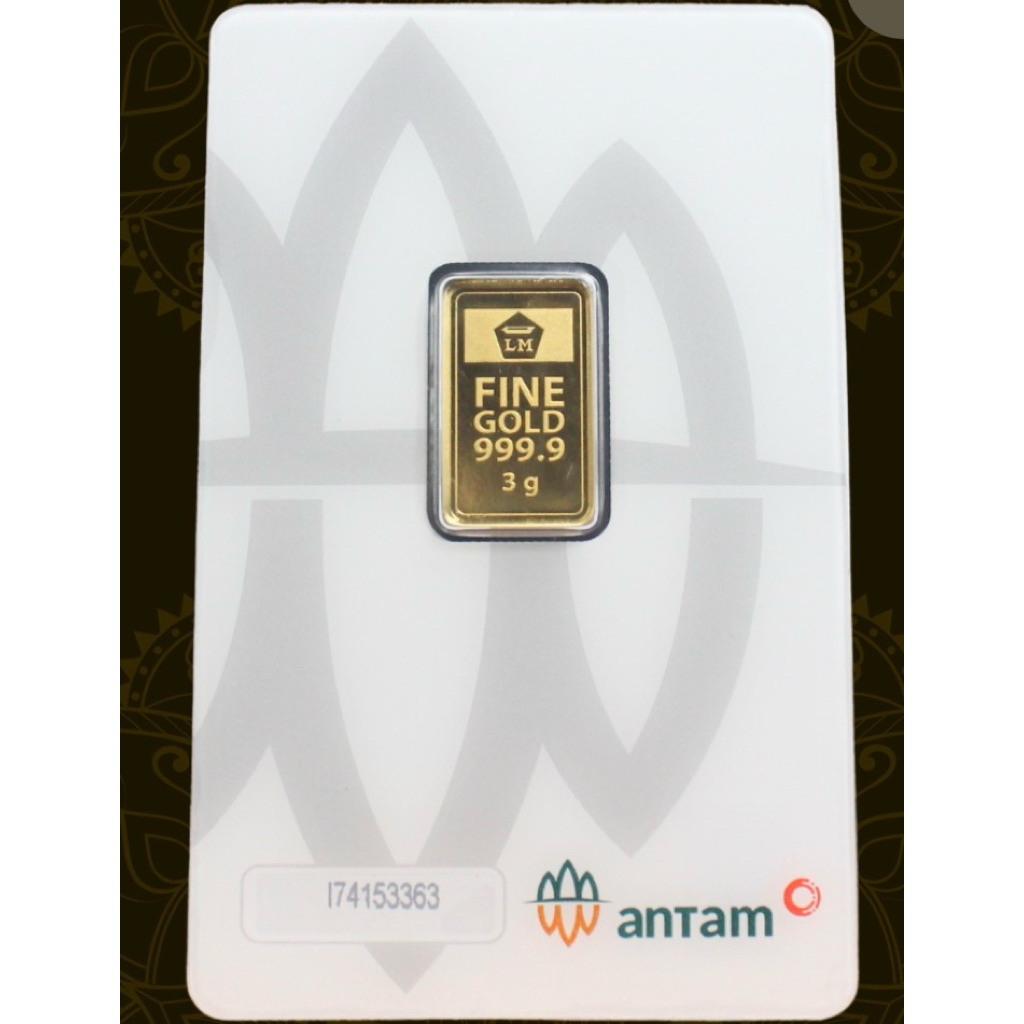 Emas Batangan Antam 3 Gram