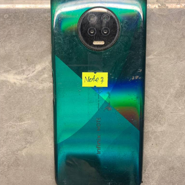 Infinix Note 7 Mesin Normal, Minus LCD dan Pola