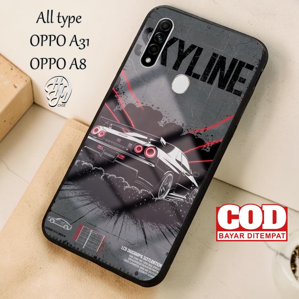 Casing Hp Untuk Oppo A31 / Oppo A8 Terbaru - Fashion Mobil Case Murah Softcase Hardcase Glossy Pelin