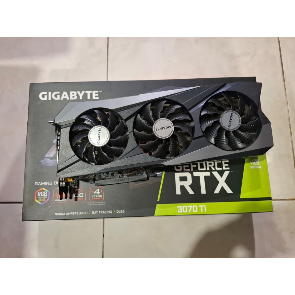VGA GIGABYTE RTX 3070 Ti / 3070Ti GAMING OC 8GB / 2nd