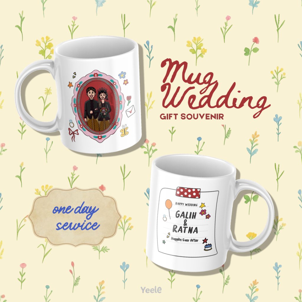 MUG WEDDING GIFT SOUVENIR