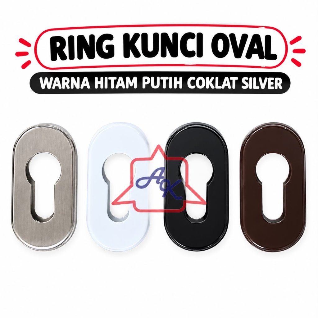 RING KUNCI OVAL ATAU TUTUP SILINDER OVAL