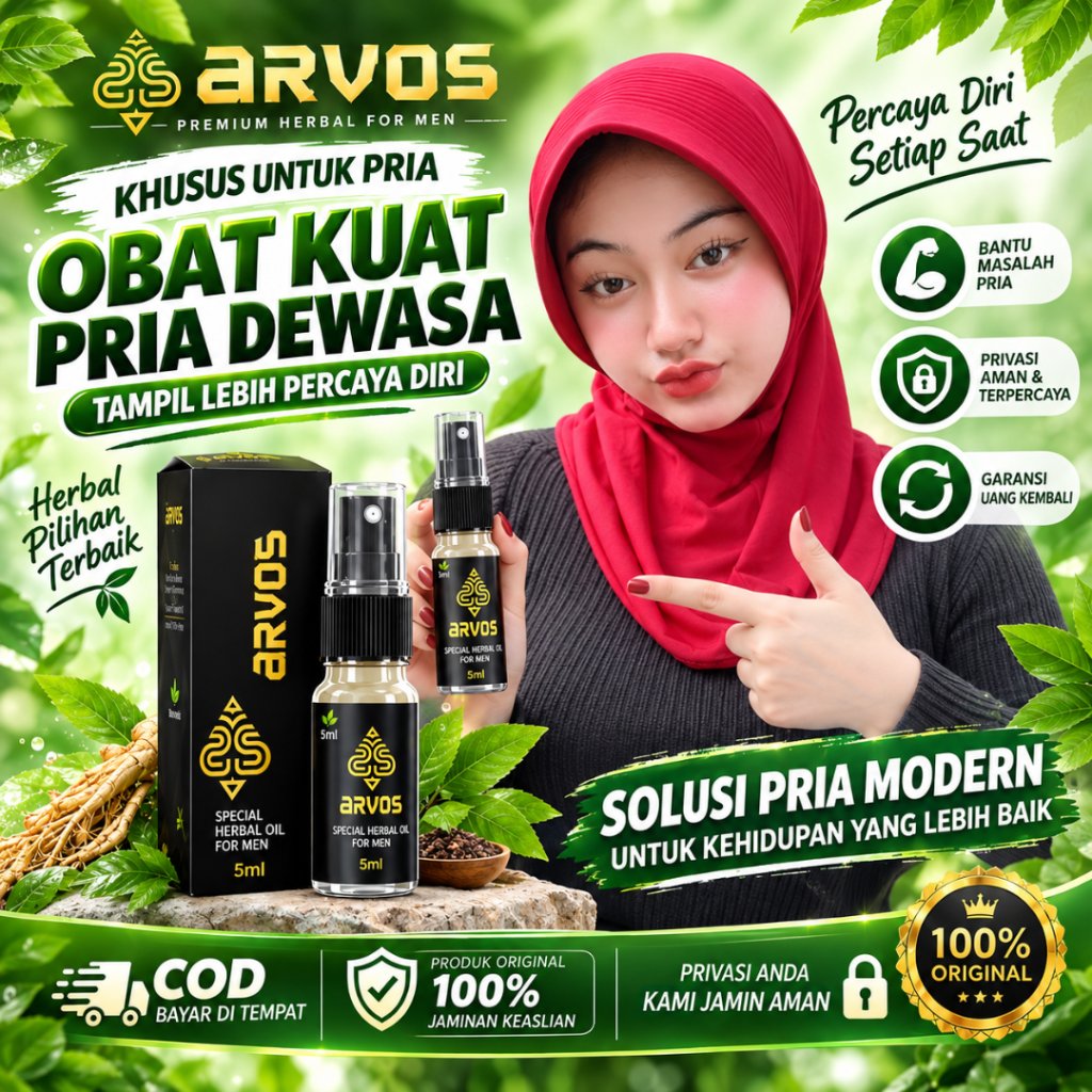 ARVOSORI ObatKuat Pria Tahan Lama Original BPOM