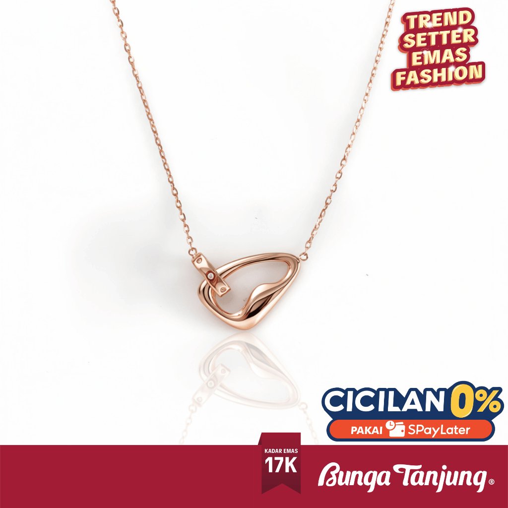 KALUNG ADARA RING - EMAS 17K - BUNGA TANJUNG GOLD