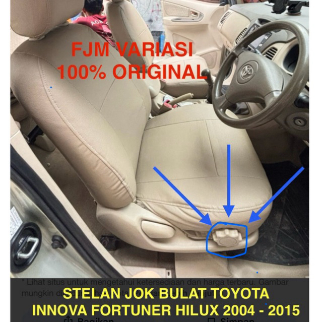 HANDEL HANDLE HENDLE HENDEL STELAN JOK BANGKU KURSI  BULAT PUTARAN DEPAN NAIK TURUN JOK BANGKU SEMUA