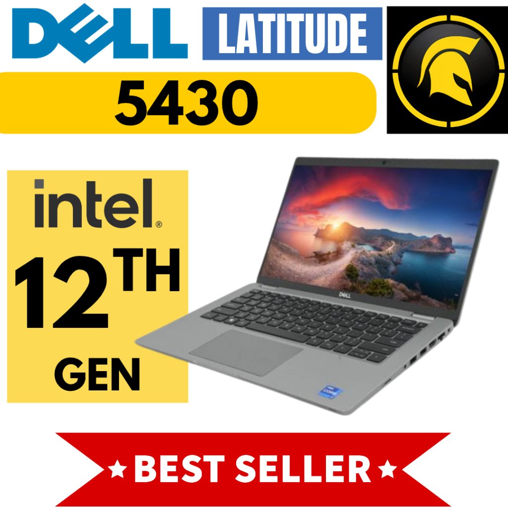 Dell Latitude 5430 Intel Core i5/i7 Gen 12 Laptop Second Dell 14 inch