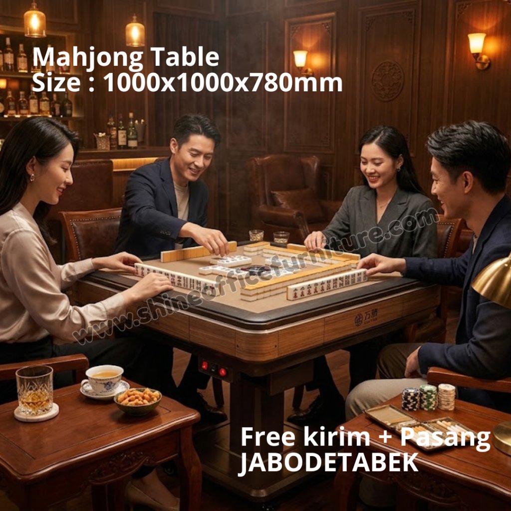 Jual Meja Mahjong Otomatis Automated Mahjong Table Meja Mesin Mahjong Otomatis
