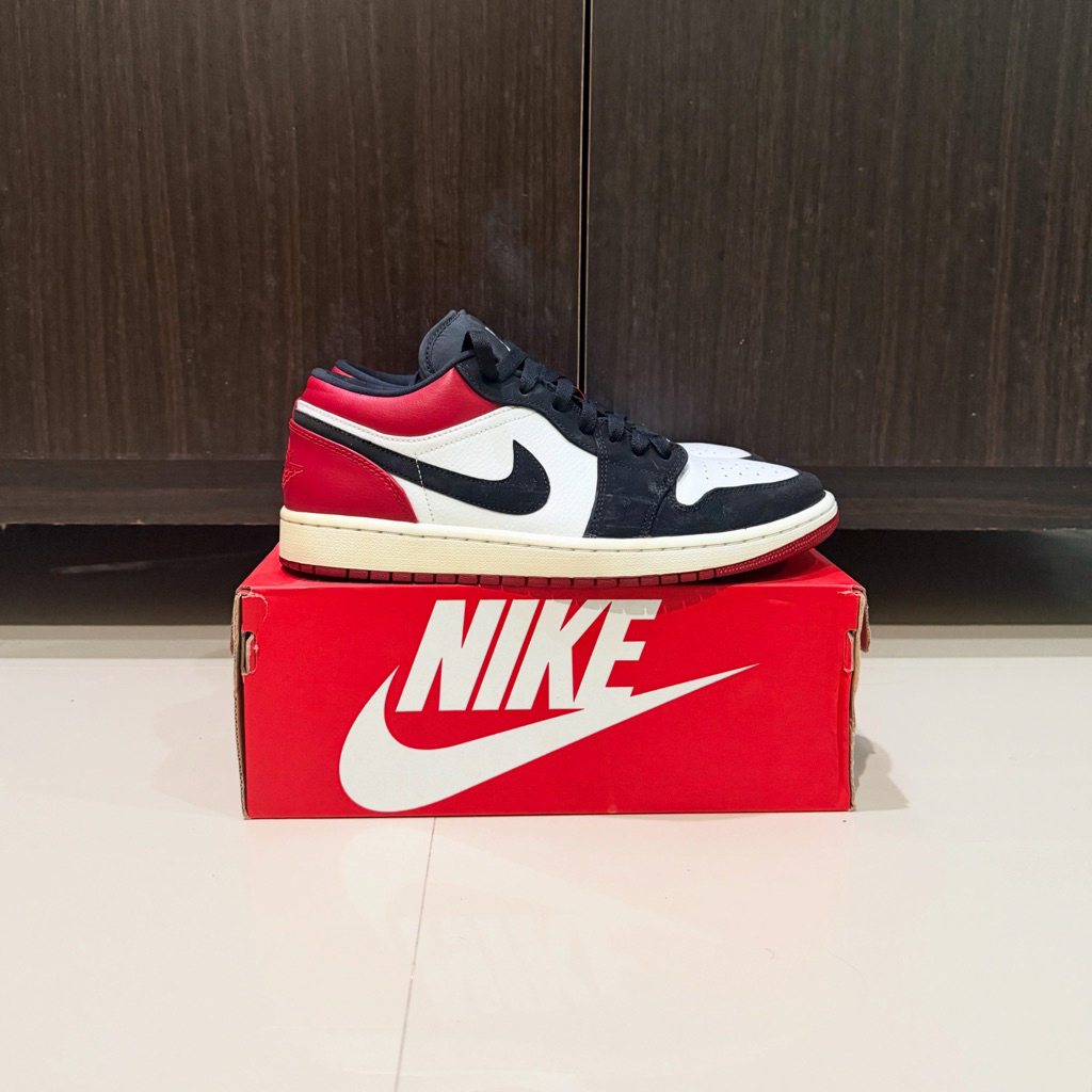 Jordan 1 Low Black Toe