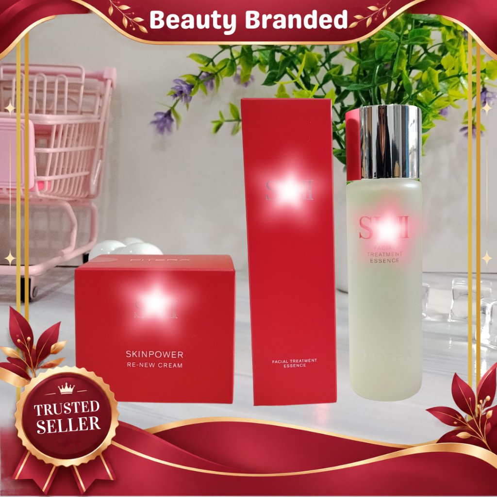 SKII SK-II SK2 FTE 75ml + Skinpower Renew Cream 50gr - PAKET FULL SIZE