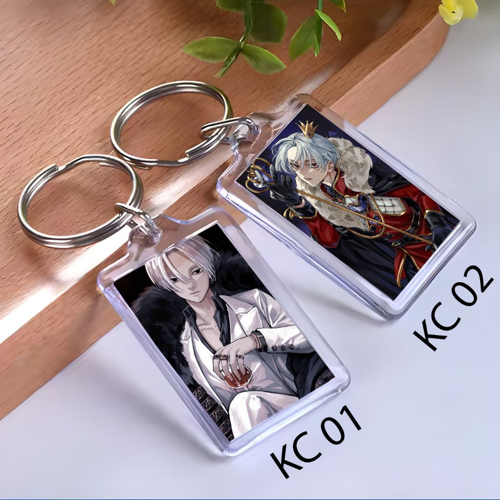 Keychain Manjiro Sano Mikey  - Keychain Anime Tokyo Revengers - Keychain -Manjiro Sano Mikey