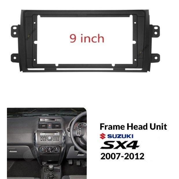 Frame Headunit 9 inch Suzuki SX4 / X-Over 2007-2013